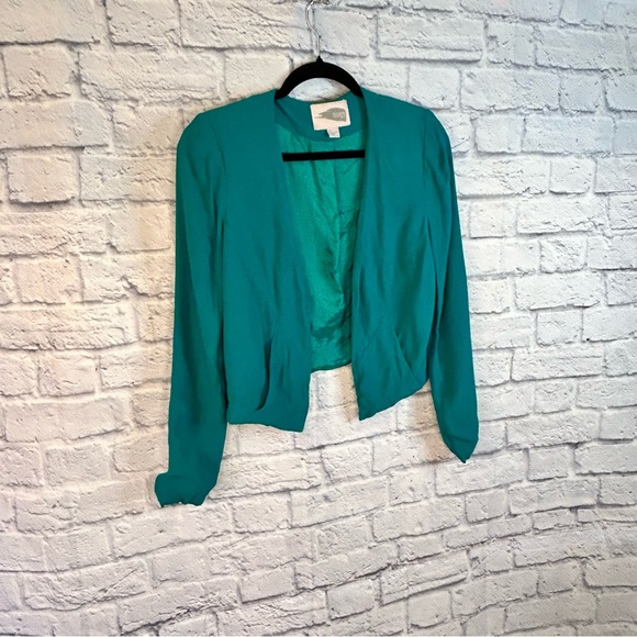 Forever 21 Teal Blazer - Picture 3 of 4